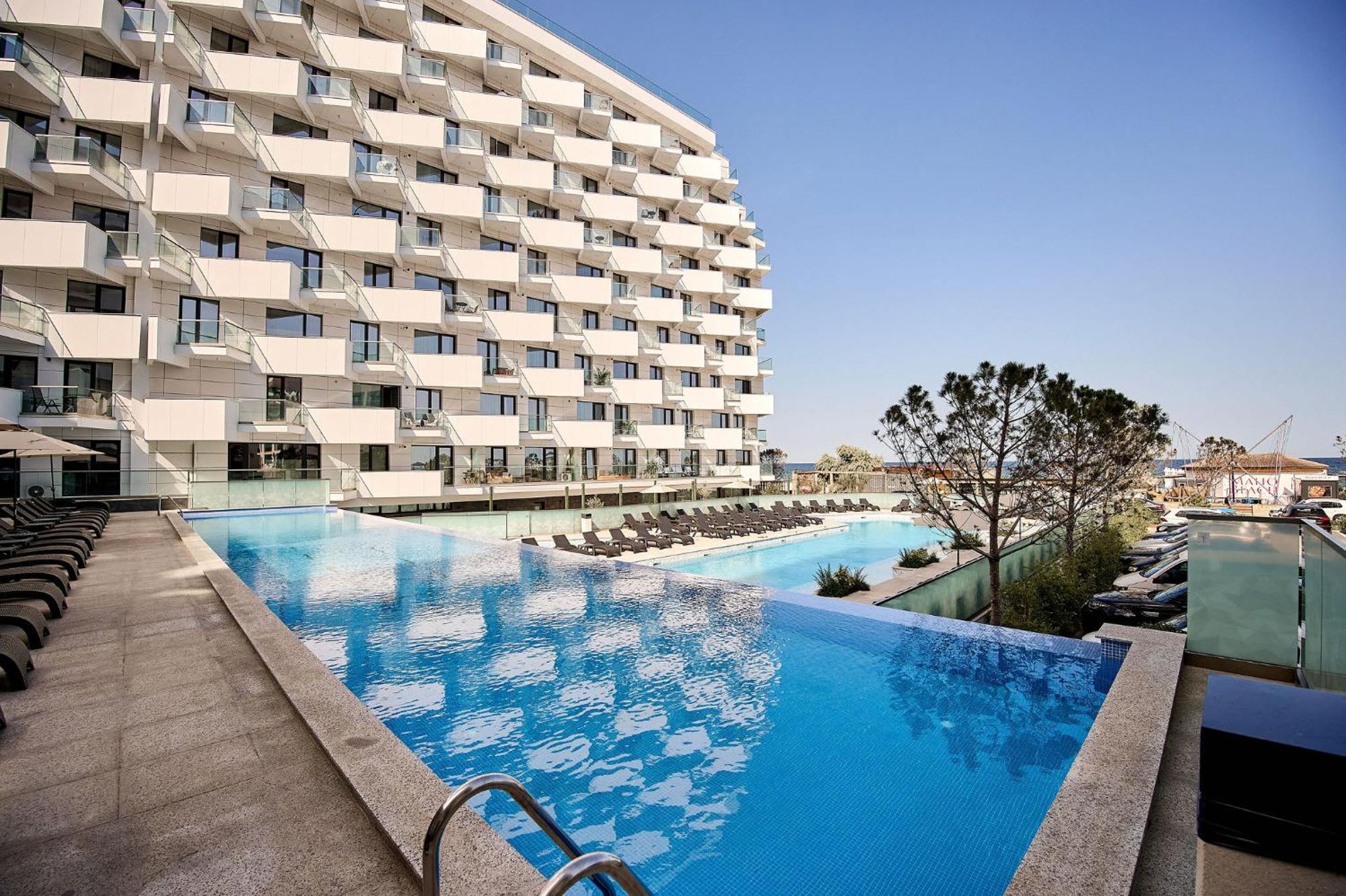 Summer Residence Apartment In Infinity Beach Resort - Parking Mamaia Dış mekan fotoğraf